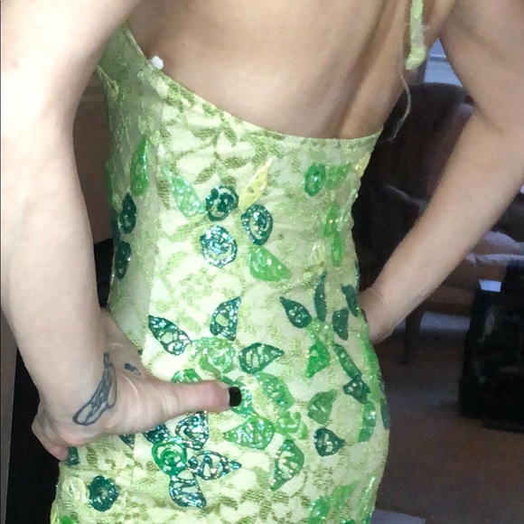 Hand painted one of a kind MIAMI dress! NeW - Picture 2 of 6